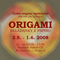 Origami - skládanky z papíru v Muzeu Policie ČR